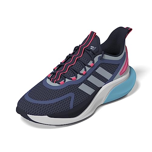 Adidas Damen Alphabounce + Shoes-Low (Non Football), Shadow Navy/Wonder Blue/Lucid Cyan, 42 EU von adidas