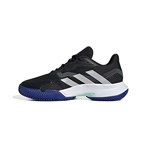Adidas Damen CourtJam Control Clay Tennis Shoes Tennisschuhe, Core Black/Silver Metallic/Mint, 38 EU von adidas