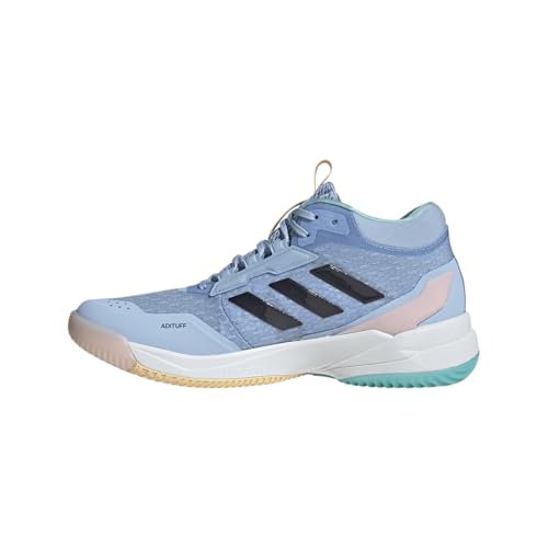 Adidas Damen Crazyflight 6 Mid Top Indoor Sneaker, Blau Shadow Navy Flash Aqua, 40 EU von adidas