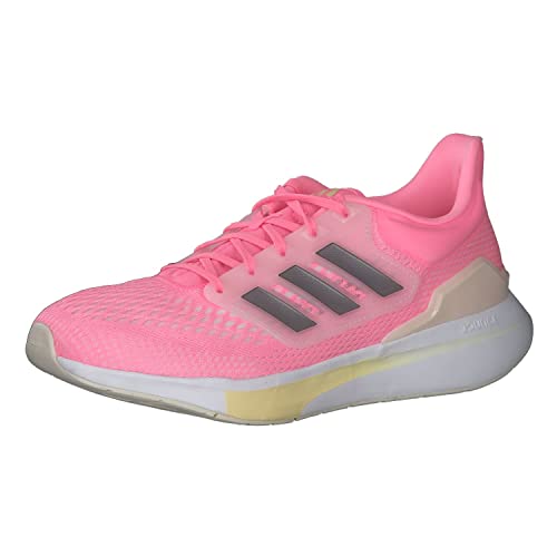 Adidas Damen Eq21 Run Shoes-Low (Non Football), Beam Pink/Iron Met./Almost Yellow, 38 2/3 EU von adidas