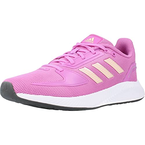 Adidas Damen Run Falcon 2.0 Laufschuhe, Violett Pulse Lilac Bliss Orange White, 40 2/3 EU von adidas