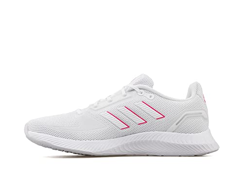 Adidas Damen Run Falcon 2.0 Laufschuhe, Weiß Cloud White Screaming Pink, 38 2/3 EU von adidas