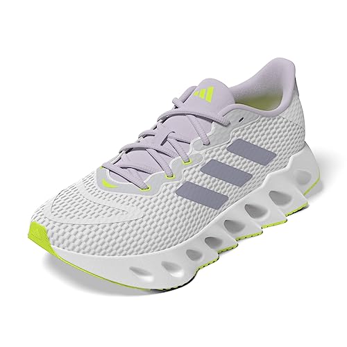 Adidas Damen Switch Run W Shoes-Low (Non Football), FTWR White/Silver Violet/Lucid Lemon, 38 EU von adidas