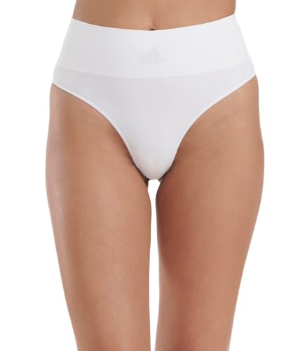 Adidas String Tanga Damen - Unterhosen (Gr. XS - XXL) - bequeme Unterwäsche, Anthrazit-mel., XS von adidas