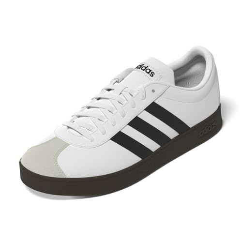 Adidas Damen VL Court Base Shoes, FTWR White/core Black/Grey one, 41 1/3 EU von adidas