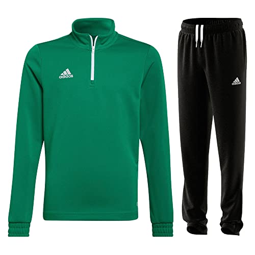 Adidas Entrada 22 Trainingsanzug Training Oberteil Trainingshose Herren grün schwarz Gr XL von adidas