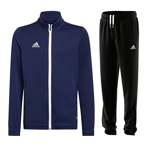 Adidas Fußball Entrada 22 Trainingsanzug Jacke Hose Herren dunkelblau schwarz Gr XL von adidas