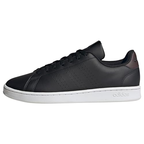 Adidas Herren Advantage Shoes-Low (Non Football), Core Black/Core Black/Shadow Brown, 47 1/3 EU von adidas