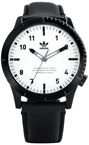 Adidas Herren Analog Quarz Uhr mit Leder Armband Z06-005-00 von adidas