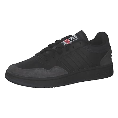 Adidas Herren Hoops 3.0 Lifestyle Basketball Low Classic Vintage Shoes Schuhe, Core Black/Core Black/Carbon, 40 2/3 EU von adidas