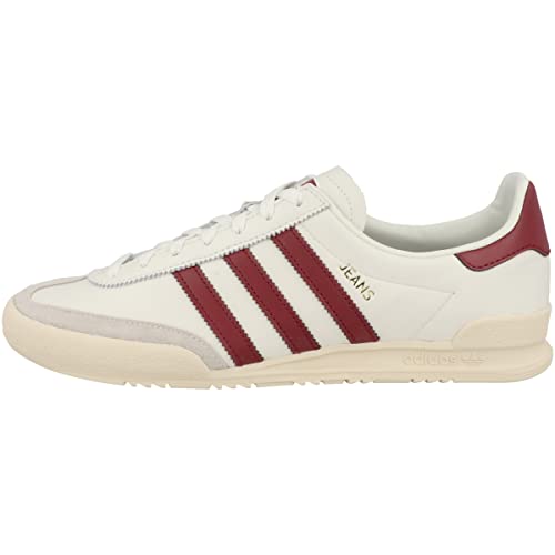 ADIDAS Herren Jeans Sneaker, Chalk White/Sand strata/Collegiate Burgundy, 42 EU von adidas