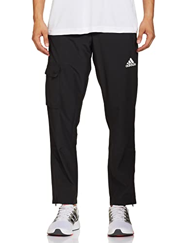 Adidas Herren-Jogginghose, Schwarz, M Bl Q2 7/8 Pt, Schwarz , L von adidas