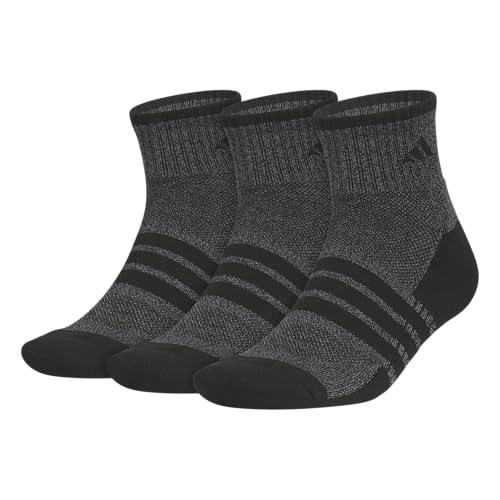 Adidas Herren Men's Cushioned X 4 3-Pack Quarter Socke, Schwarz/Onix Grey Adidas Herren Men's Cushioned X 4 3-Pack Quarter Socke, Schwarz/Onix Grey von adidas