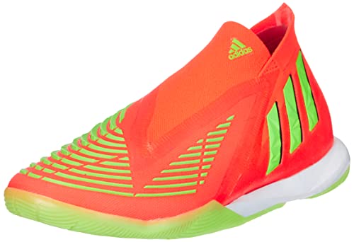 Adidas Herren Predator Edge.1 IN Sneaker, solar red/solar Green/core Black, 44 EU von adidas