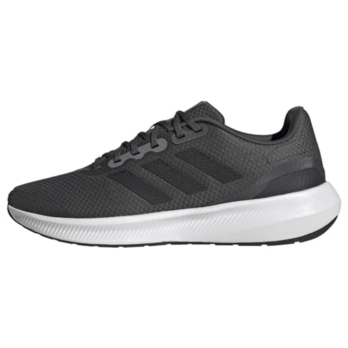 Adidas Herren RunFalcon Wide 3 Shoes Laufschuhe, Grey Six/Core Black/Carbon, 45 1/3 EU von adidas