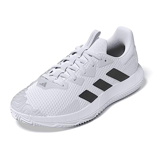 Adidas Herren Solematch Control M Clay Shoes-Low (Non Football), FTWR White/Core Black/Matte Silver, 48 EU von adidas