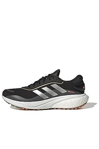 Adidas Herren Supernova GTX M Sneaker, core Black/Silver met./Beam orange, 48 EU Schmal von adidas