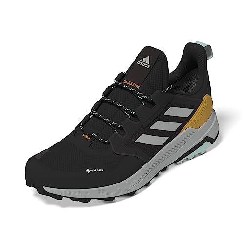 Adidas Herren Terrex Trailmaker GTX Shoes-Low (Non Football), Core Black/Wonder Silver/Semi Flash Aqua, 42 2/3 EU von adidas