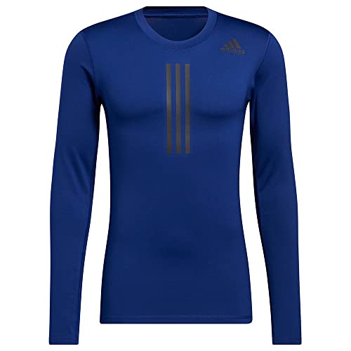 Adidas Herren Tf Warm Langarmshirt, Victory Blue, M von adidas