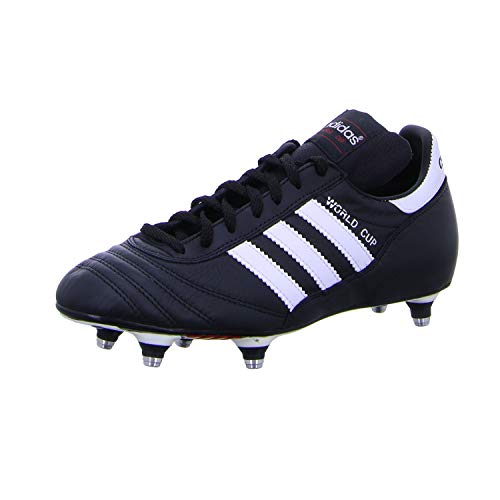 Adidas Herren World Cup Football Shoes (Soft Ground), Black/FTWR White/None, 39 1/3 EU von adidas