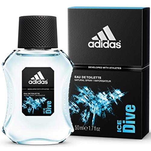 Adidas Men Eau De Toilette - Ice Dive - hat einen frischen, orientalischen Duft - 3er Pack - (3 x 50 ml) von adidas