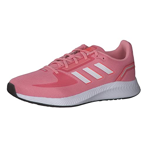 adidas Damen Future 5.3 Netfit Fg/Ag Jr Laufschuhe, weiß und rosa, 39 1/3 EU von adidas