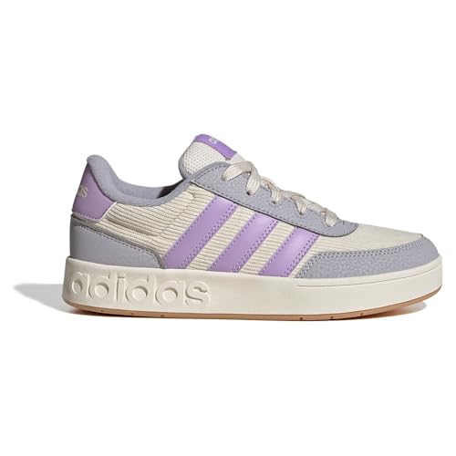 Adidas Schuhe Breakbase J Code JQ7775 Beige Mädchen, Beige Lila Grau, 36 EU von adidas