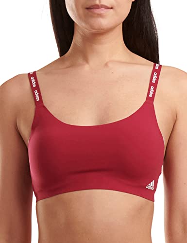 Adidas Sports Underwear Damen Scoop Lounge Bra Bustier Bralette, Legacy Burgundy, XL von adidas