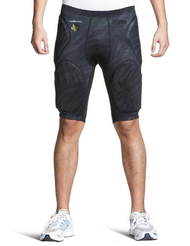 Adidas Techfit GFX Kompressionsshorts Herren, gepolstert, lead, XX-Large von adidas