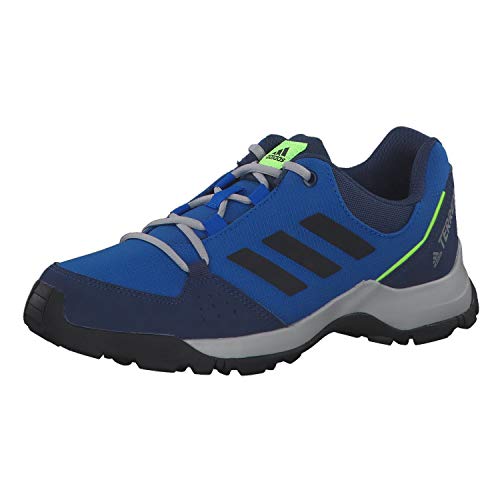 Adidas Terrex Hyperhiker Low K Running Shoe, Glory Blue/Core Black/Signal Green, 35 EU von adidas