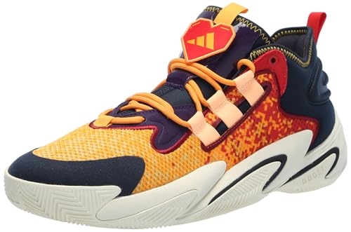Adidas Unisex BYW Select Low Trainers Sneaker, Collegiate Gold/Acid Orange/Ink, 10 US Men von adidas