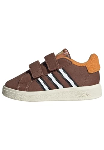 Adidas Unisex Baby Grand Court Chip Cf I Shoes-Low (Non Football), Preloved Brown/Core Black/Off White, 26 EU von adidas