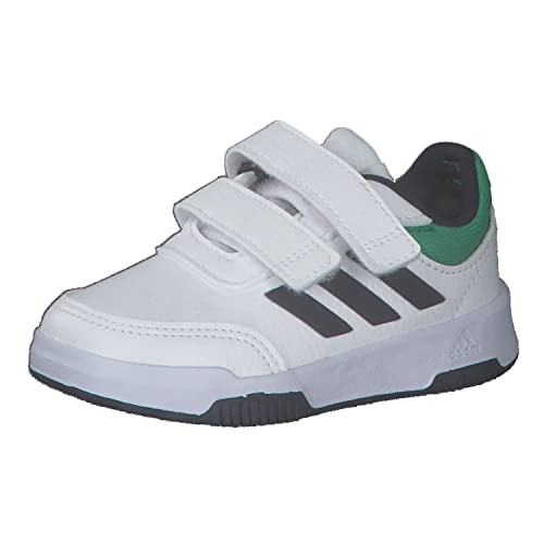 Adidas Unisex Baby Tensaur Hook and Loop Shoes Laufschuhe, Cloud White/Legend Ink/Court Green, 21 EU von adidas