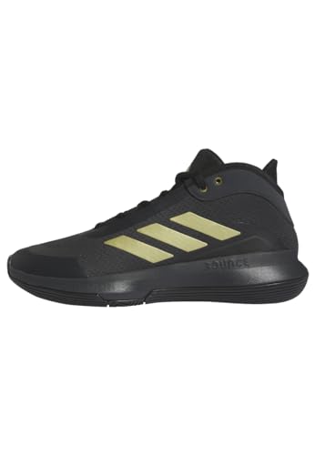 Adidas Unisex Bounce Legends Shoes-Low (Non Football), Carbon/Gold Met./Core Black, 44 2/3 EU von adidas