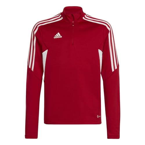 Adidas Unisex Kids CON22 TR TOP Y Sweatshirt, Team Power red 2/White, 7-8A von adidas