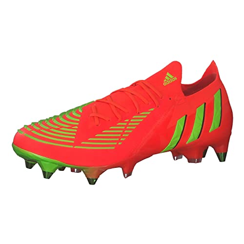 Adidas Unisex Predator Edge.1 L SG Sneaker, solar red/Team solar Green/core Black, 39 1/3 EU von adidas