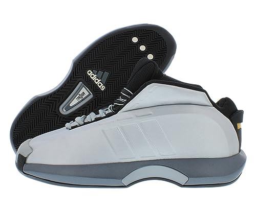 Adidas V24166 Concord Round W Wht/POWBLU Hausschuhe für Herren, Mattsilber / Schwarz (Core Team Onix), 48 2/3 EU von adidas