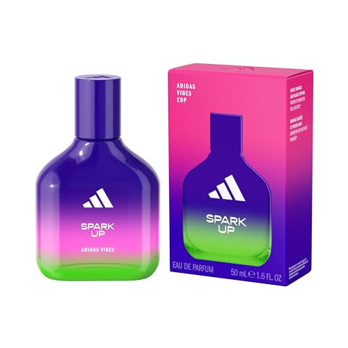 adidas Vibes Spark Up Eau de Parfum für alle, energetisierend und faszinierend, langanhaltender Duft, Süßorange und schwarzer Pfeffer, 50 ml adidas Vibes Spark Up Eau de Parfum für alle, energetisierend und faszinierend, langanhaltender Duft, Süßorange und schwarzer Pfeffer, 50 ml von adidas