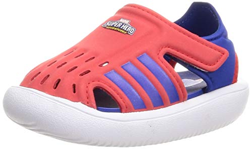 adidas Jungen Unisex Kinder Water Sandal I Sportsandale, ROJINT/AZUREA/FTWBLA, 23 EU von adidas