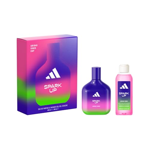 Das adidas Vibes-Set mit Spark Up Eau de Parfum und Duschgel von adidas