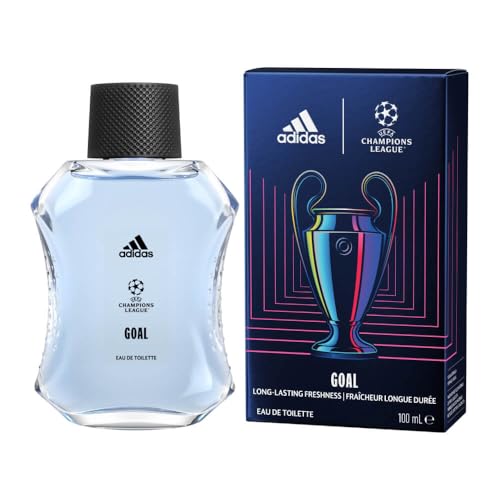 adidas UEFA GOAL Edition Eau de Toilette 100 ml – langanhaltender frischer Duft mit Salbei & Patchouli, vegan von adidas