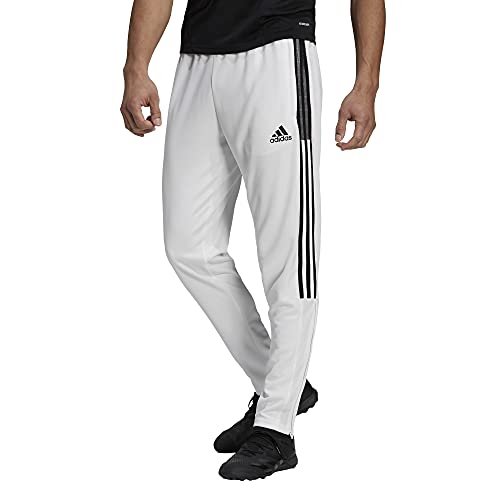 adidas Herren Tiro Trainingshose Hose, Weiß/Schwarz, Groß von adidas