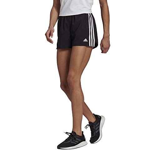 adidas,womens,3-Stripes Woven Shorts,Black/White,Medium von adidas