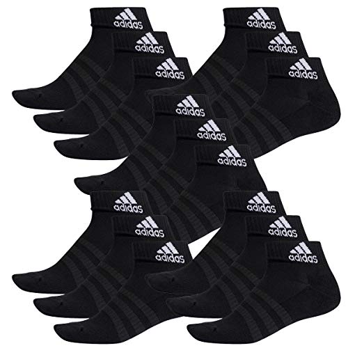 adidas Ankle/Quarter Socken Unisex Kurzsocke Knöchelsocke 15 Paar, Farbe:Black, Socken & Strümpfe:43-45 adidas Ankle/Quarter Socken Unisex Kurzsocke Knöchelsocke 15 Paar, Farbe:Black, Socken & Strümpfe:43-45 von adidas