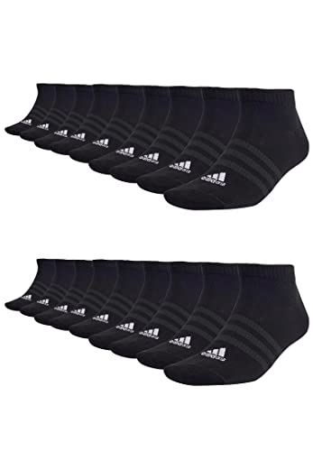 adidas 18 Paar Sportswear Low Cut Sneaker Socken Unisex Kurzsocke, Farbe:Black, Socken & Strümpfe:46-48 adidas 18 Paar Sportswear Low Cut Sneaker Socken Unisex Kurzsocke, Farbe:Black, Socken & Strümpfe:46-48 von adidas