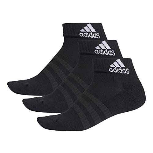 adidas 3 Paar Performance Sneaker/Quarter Socken Unisex Kurzsocke, Farbe:Black, Socken & Strümpfe:40-42 von adidas