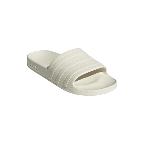 adidas 3 Stripes Adilette Slides Badelatschen (white, EU Schuhgrößensystem, Erwachsene, Numerisch, M, 38) von adidas
