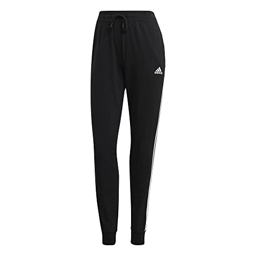 adidas 3 Stripes Women Sweatpants Jogginghosen (S, Black/White) von adidas