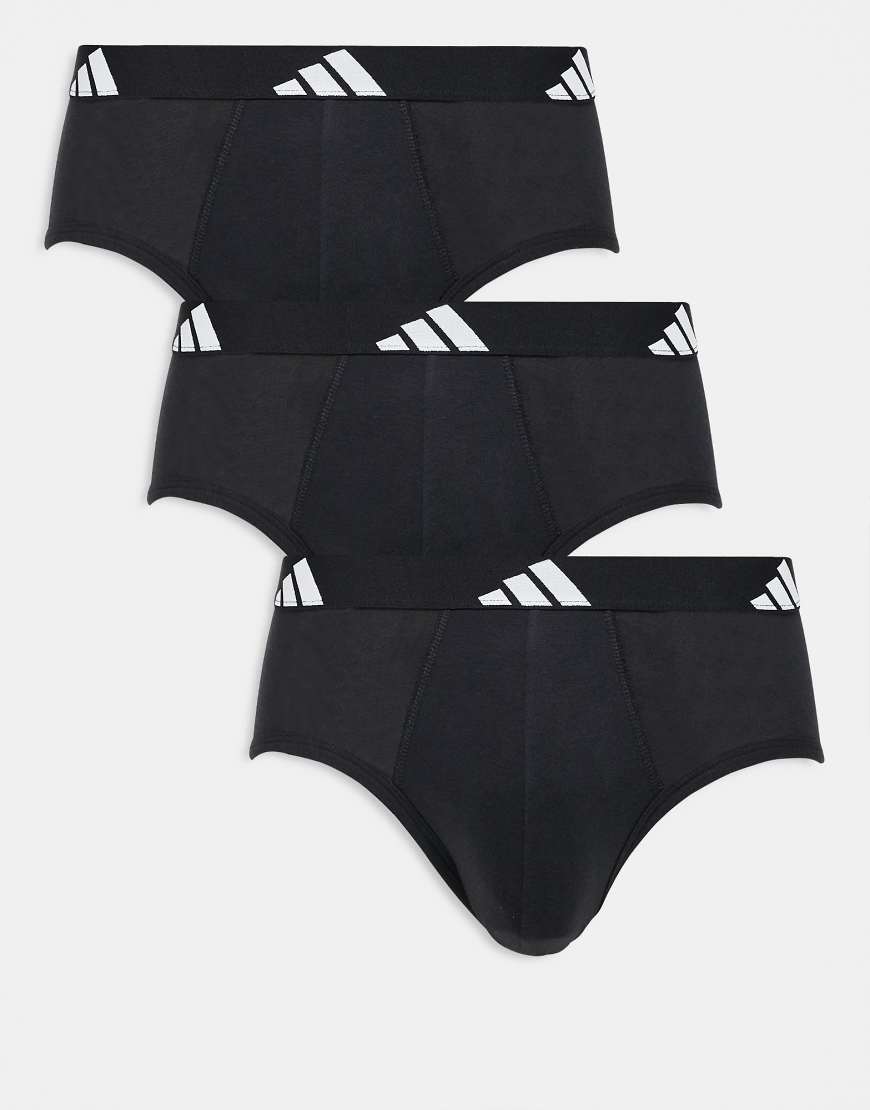 adidas - Active Flex - 3er-Pack Unterhosen in Schwarz von adidas