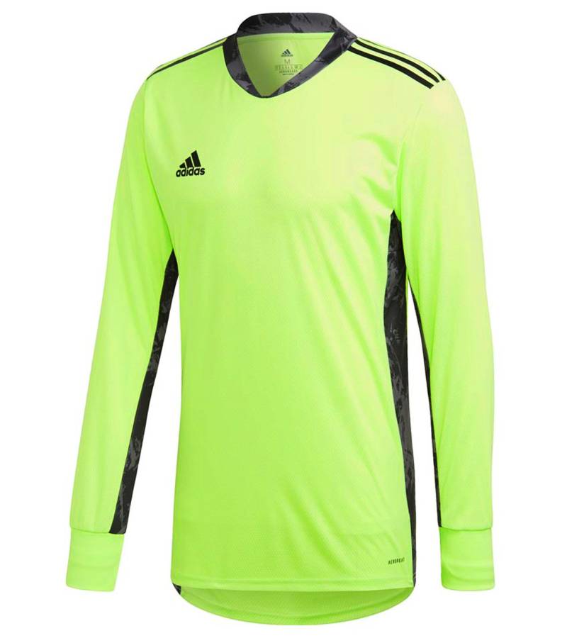 adidas AdiPro 20 Herren nachhaltiges Torwart-Trikot Langarm-Shirt Fitness-Pullover FI4192 Neon-Grün/Schwarz von adidas